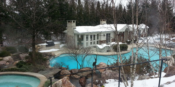 Pool Open In Winter, Can You Leave Above Ground Pool Up Year Round